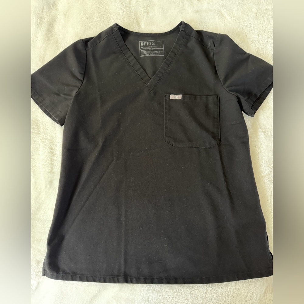 FIGS Technical Collection Black Top